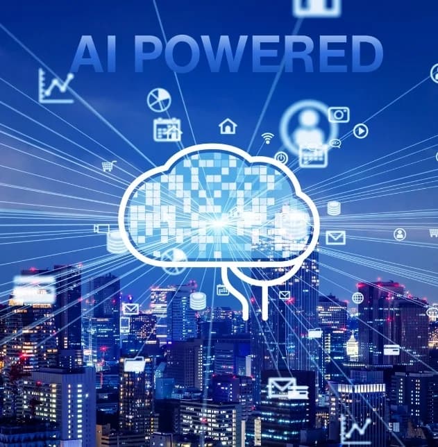 Analyst reviewing AI-driven advertising insights